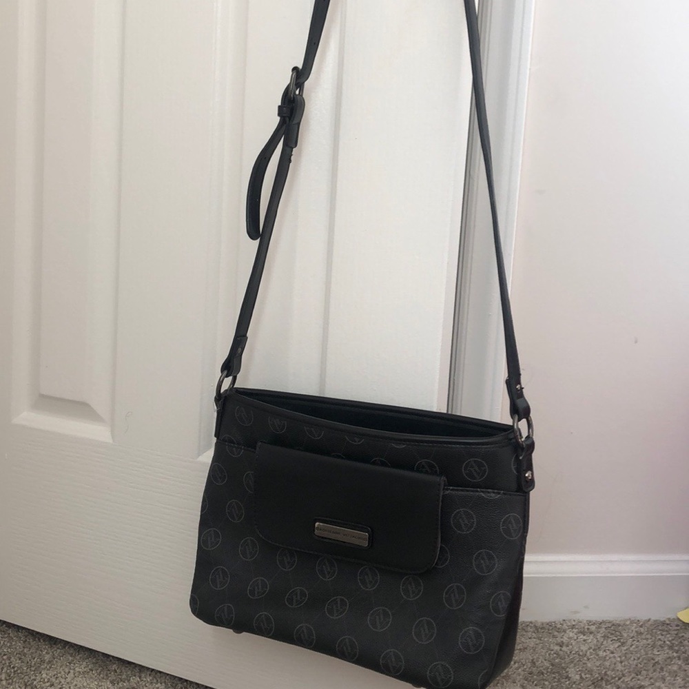 Black cross body bag